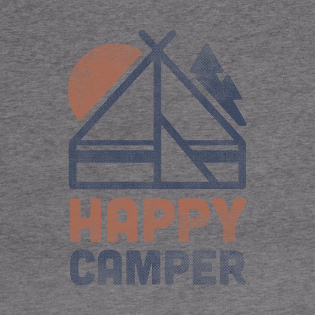 Happy Camper by ZekeTuckerDesign